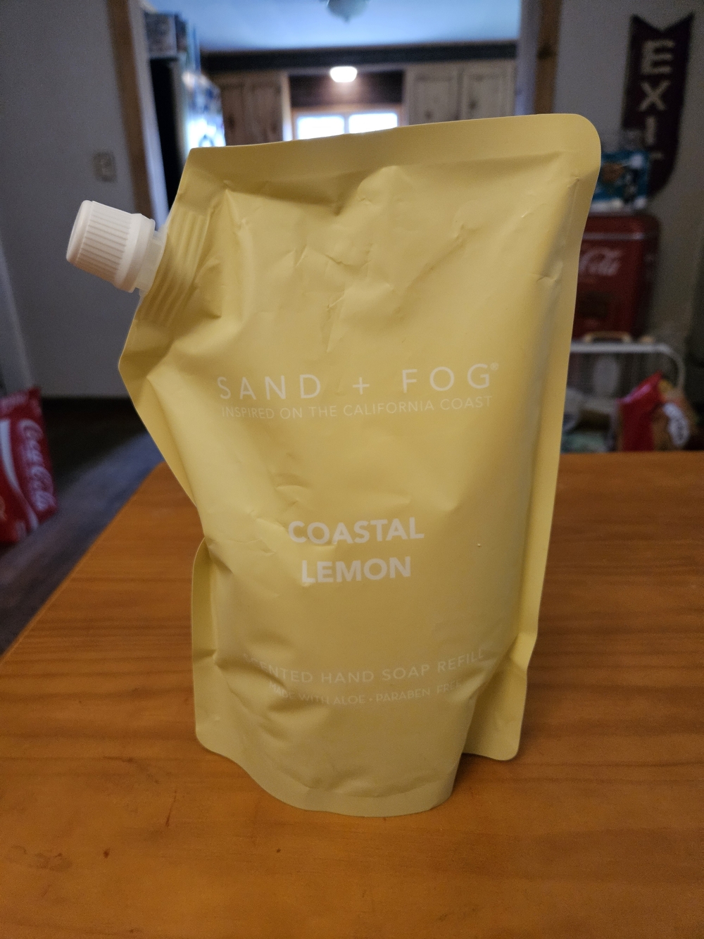 Sand+Fog Coastal Lemon Refill Hand Soap - Discontinued 34 Fl Oz